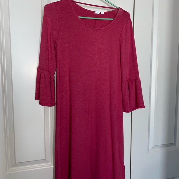 Gap flutter sleeve midi swing dress size XS - Picture 1 of 8